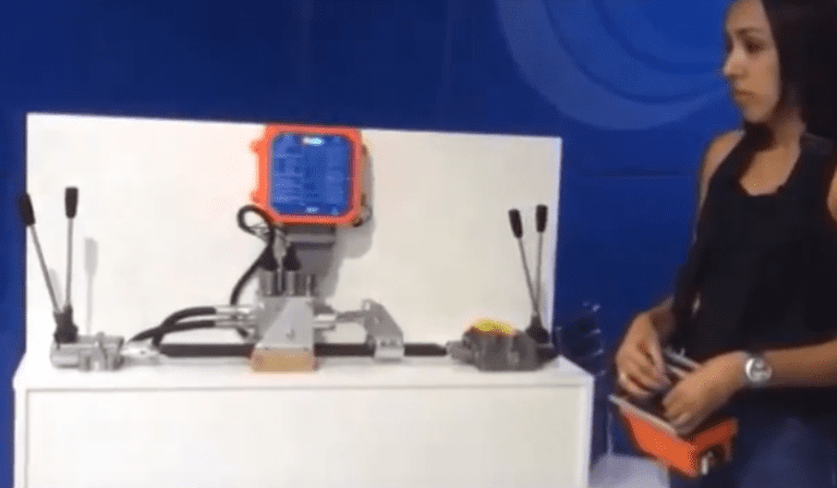 Demonstração de Kit Retrofitting para Guindastes Articulados (Munck)