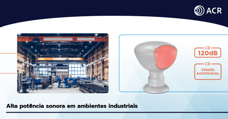 Conheça a exclusiva Sirene SIR-TOUCH da ACR