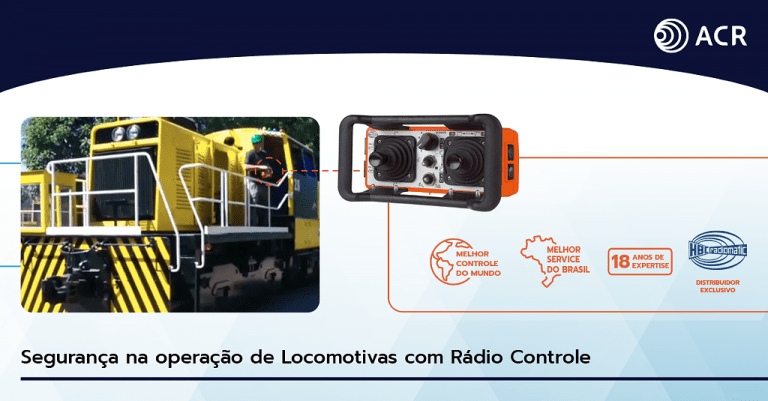 Segurança na operação de locomotivas com Rádio Controle