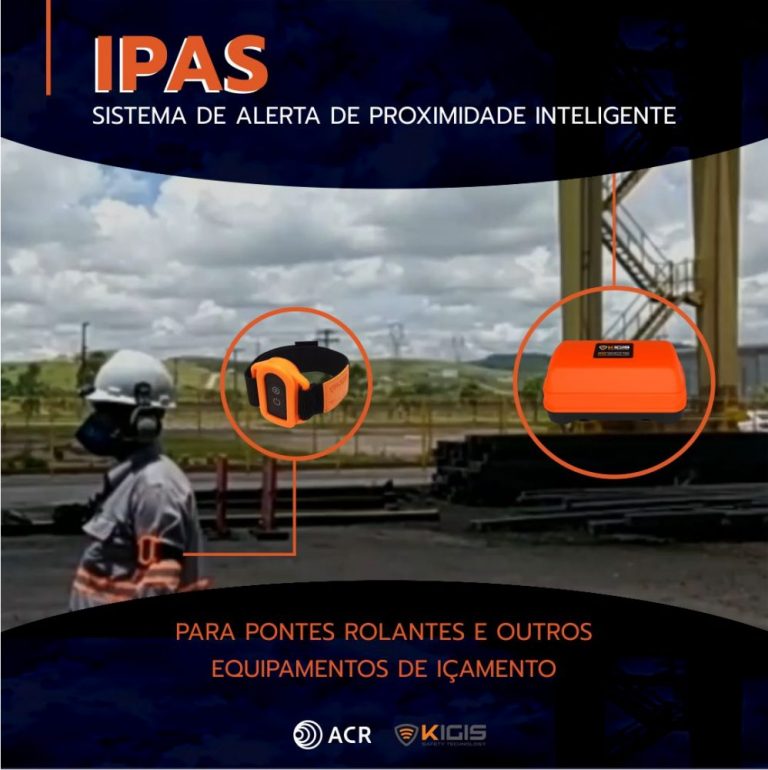 IPAS – Sistema de Alerta de Proximidade Inteligente para Pontes Rolantes e outros equipamentos de içamento