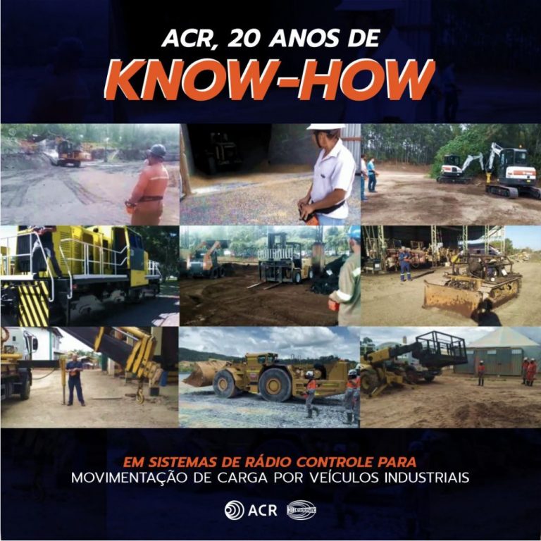 ACR | 20 anos de know-how em Sistemas de Rádio Controle para Movimentação de Carga por Veículos Industriais