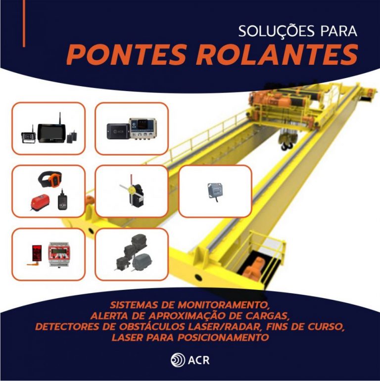 Sist. Monitoramento, Anticolisão, Fins de Curso e Laser | Soluções de Segurança para Ponte Rolante