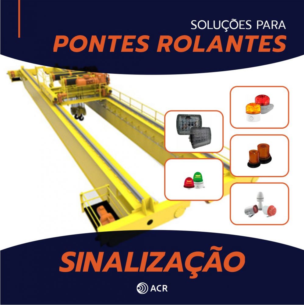Soluções de Segurança para Ponte Rolante | Sinalização