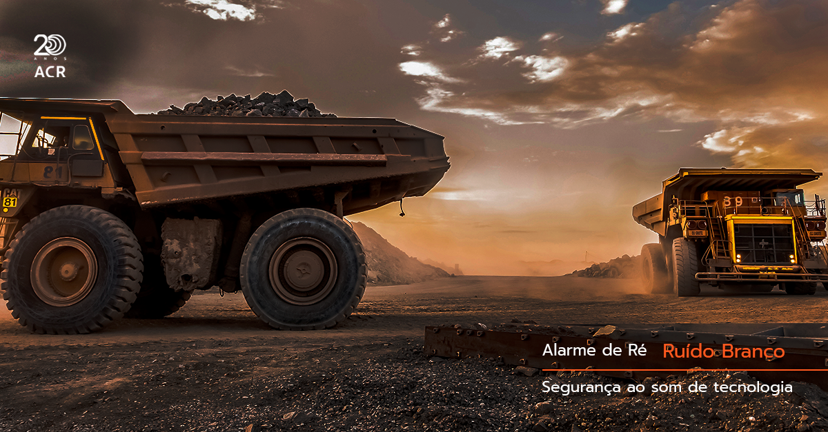 Segurança é inegociável | Alarme de Ré Ruído Branco wSAV