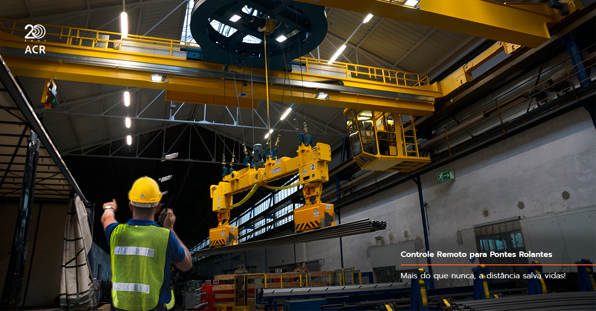 Controle Remoto para Ponte Rolante